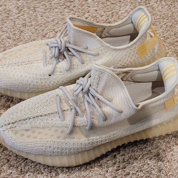Yeezy Other - LIKE NEW YEEZY ADIDAS BOOST 350 V2 LIGHT COLOR CHANGING UV SHOES MEN'S SIZE 11.5